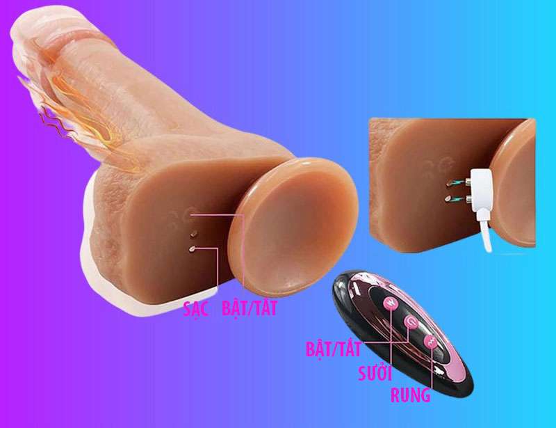 Cách sử dụng dương vật giả Dildo